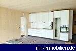 offener Wohn-/Essbereich inkl. EBK - Innenansicht - Ist-Zustand-Rohbau