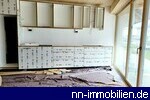 offener Wohn-/Essbereich inkl. EBK - Innenansicht - Ist-Zustand-Rohbau